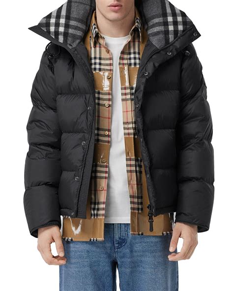 burberry jacket mens puffer|Burberry jacket men's quilted.